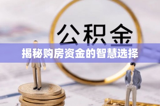 郸城揭秘购房资金的智慧选择